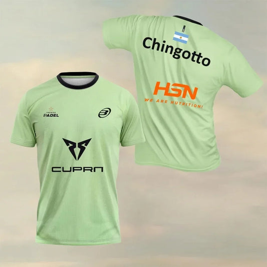 Camiseta de pádel Federico Chingotto - Verde